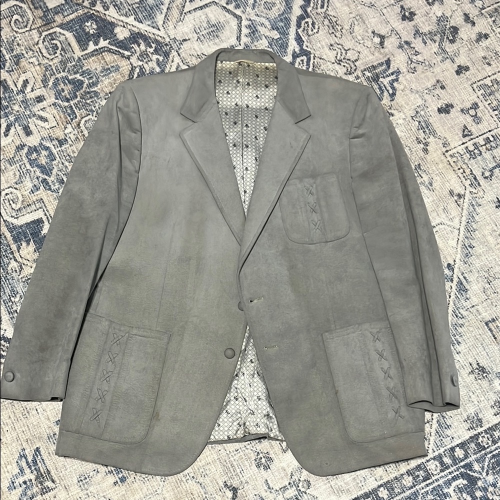Men's Gray Blazer